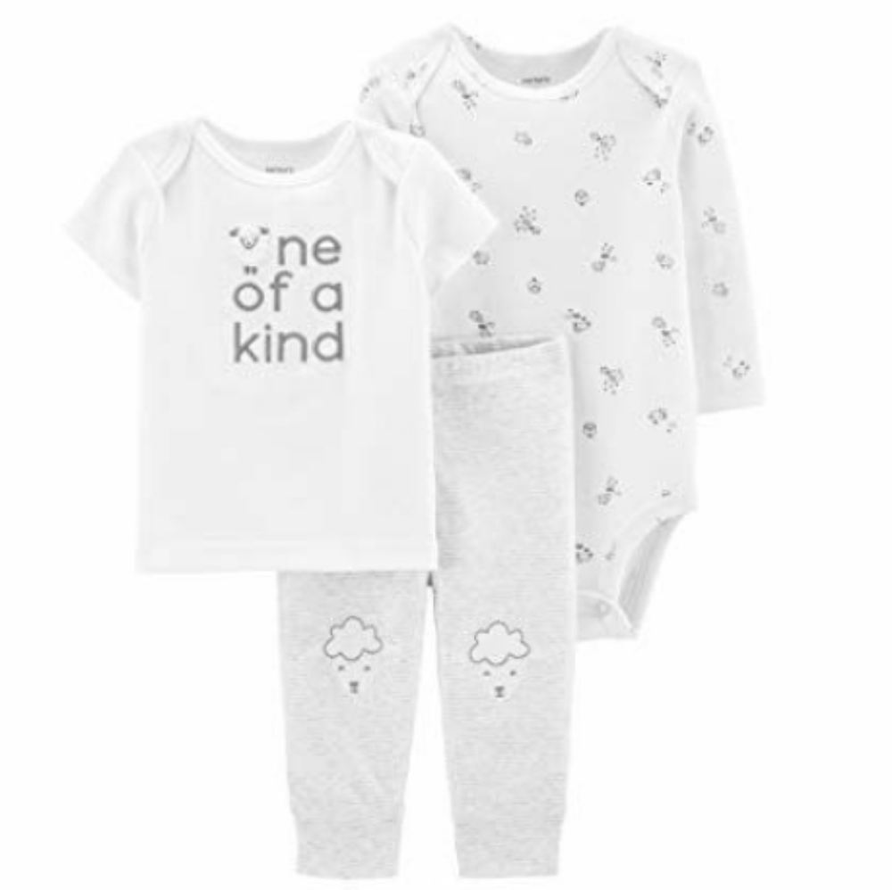 Carter's 3 pc  pants set Onsie